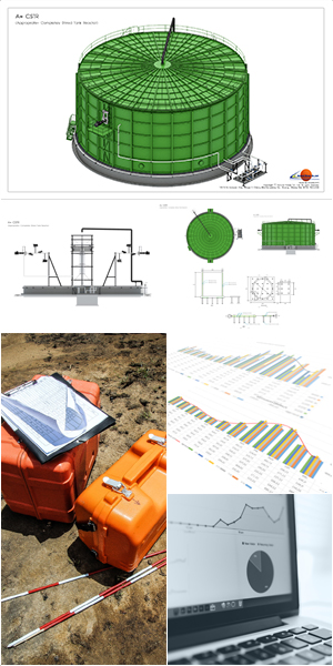 Conceptual and detail design, project planning